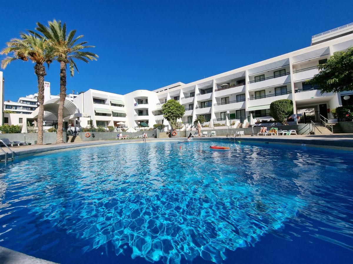 Apartment Casa Palmera Only 150 Meters To The Beach, Heated Pool, Wifi, Sat-Tv, Balcony With Poolview Arona  Extérieur photo