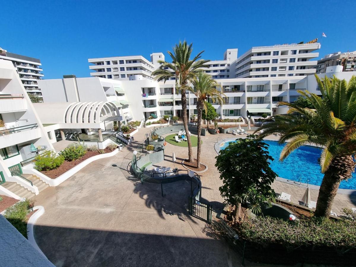 Apartment Casa Palmera Only 150 Meters To The Beach, Heated Pool, Wifi, Sat-Tv, Balcony With Poolview Arona  Extérieur photo