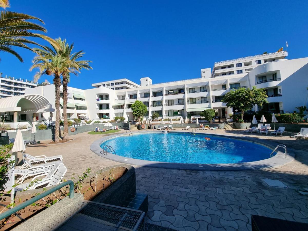 Apartment Casa Palmera Only 150 Meters To The Beach, Heated Pool, Wifi, Sat-Tv, Balcony With Poolview Arona  Extérieur photo