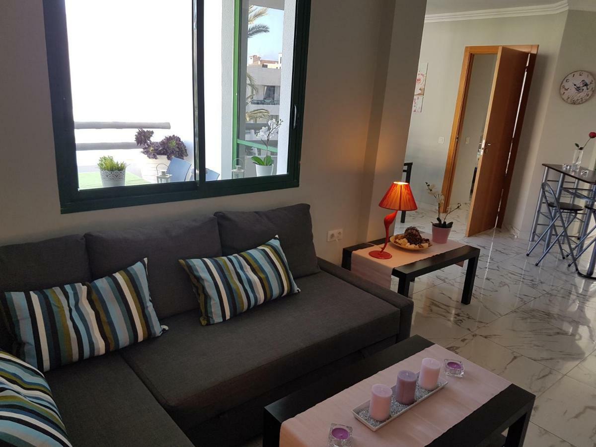 Apartment Casa Palmera Only 150 Meters To The Beach, Heated Pool, Wifi, Sat-Tv, Balcony With Poolview Arona  Extérieur photo